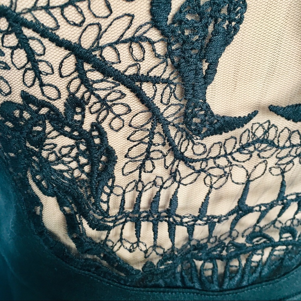 Skull Black Lace Stretch Dress Goth Halloween 6/7 - Picture 5 of 8